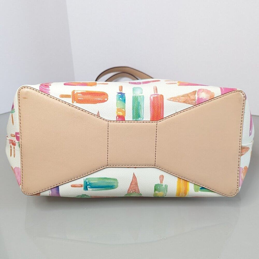 Kate Spade New York Flavor Of The Month Francis Tote Bag Ice Cream Popsicles - Picture 6 of 14